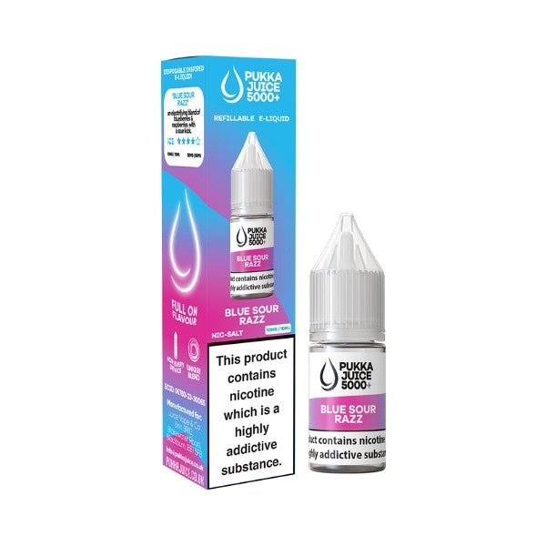 Pukka Juice 5000 - Nic Salt - Blue Sour Razz