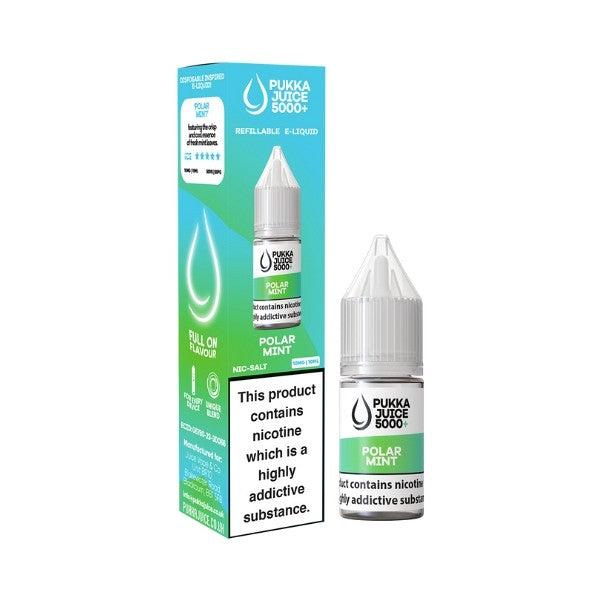 Pukka Juice 5000 - Nic Salt - Polar Mint