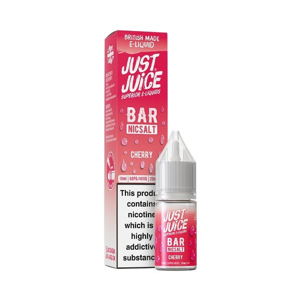 Just Juice Bar Range - Nic Salt - Cherry