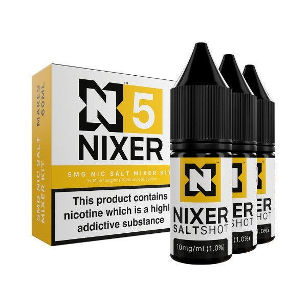 Nic Shot - Salt 5mg - 3 Pack