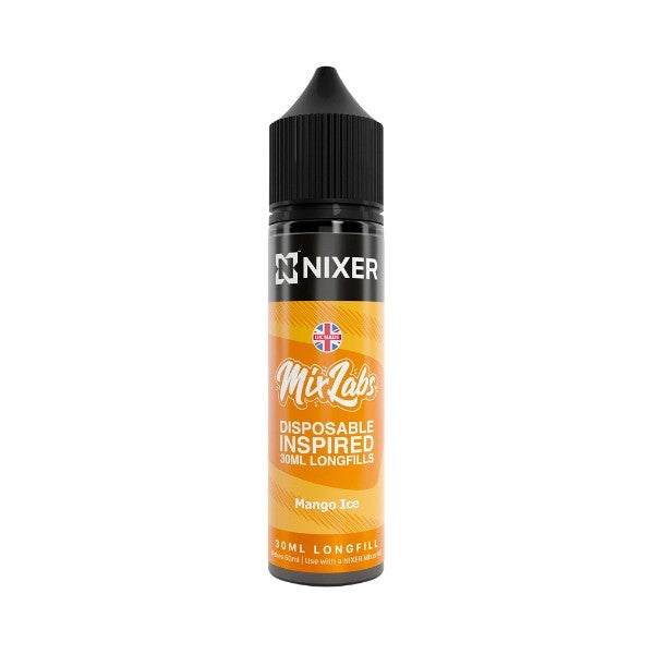 Nixer X Mix Labs -30ml - Mango Ice - Longfill