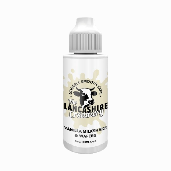 100ml - Vanilla Milkshake & Wafers