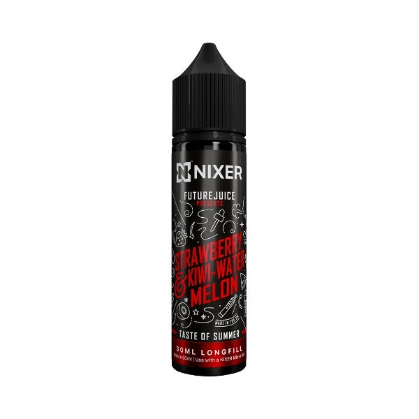 Nixer X Future Juice - 30ml - Strawberry & Kiwi-Watermelon - Longfill