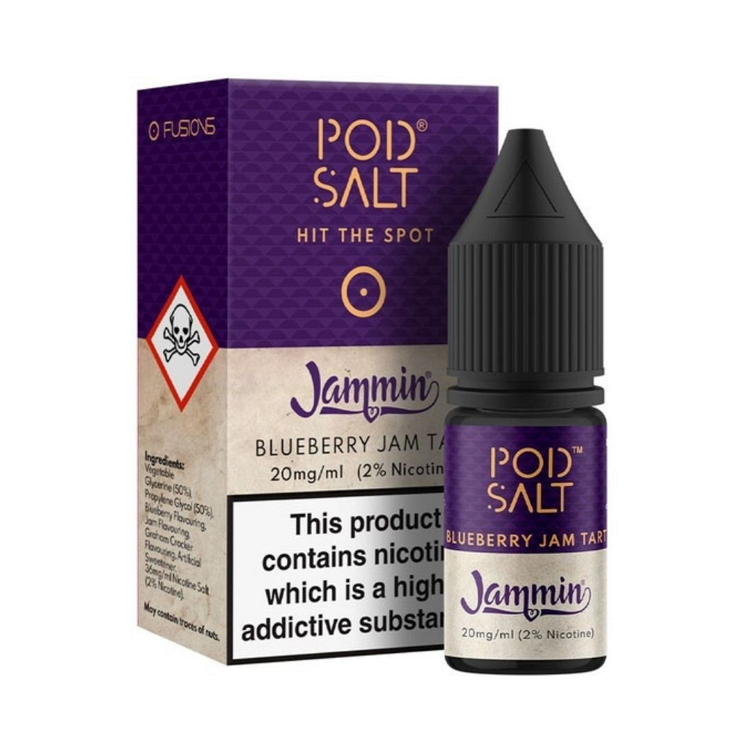 Pod Salt Fusion - Nic Salt - Blueberry Jam Tart