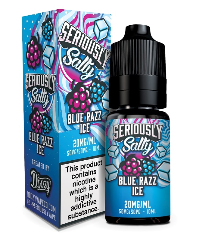 Seriously Salty - Blue Razz