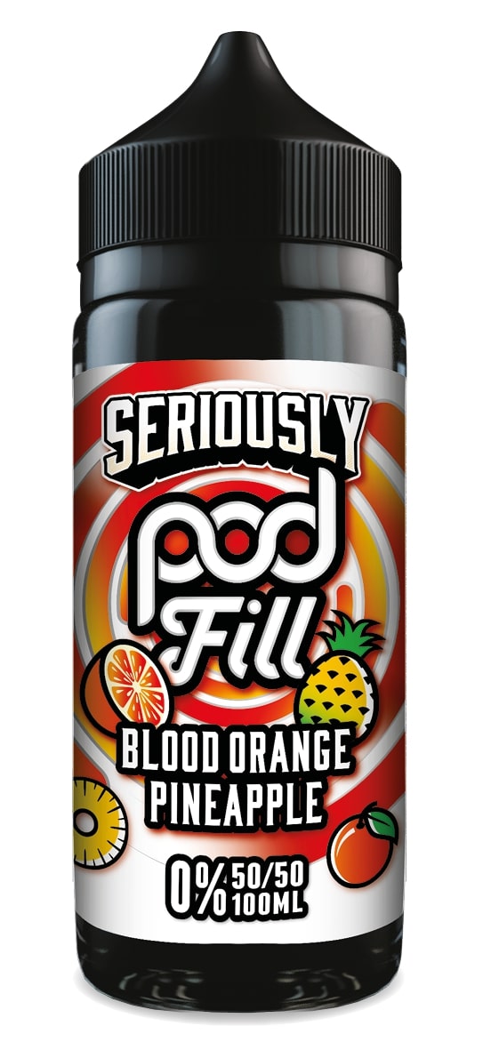 Seriously Pod Fill - 100ml - Blood Orange Pineapple