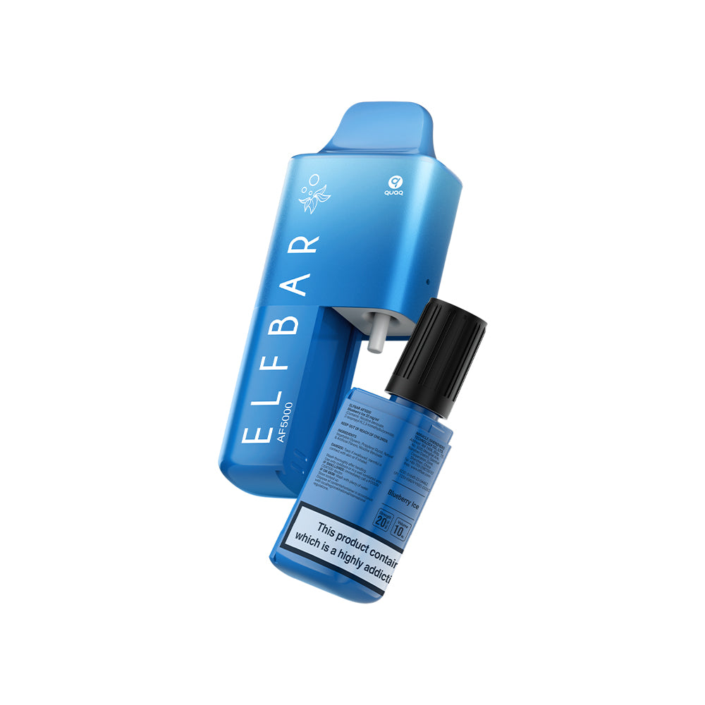 Elf Bar AF5000 Rechargeable Pod Kit - Blueberry Ice
