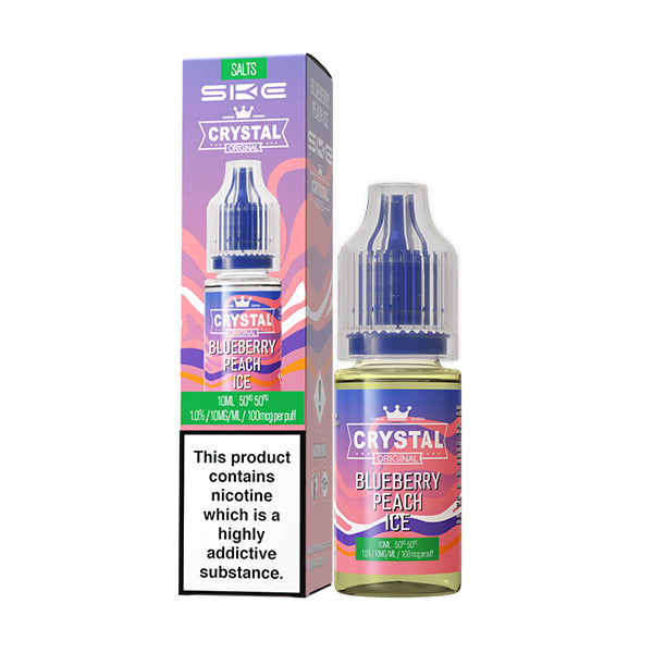 SKE Crystal Bar V2 - Nic Salt - Blueberry Peach Ice