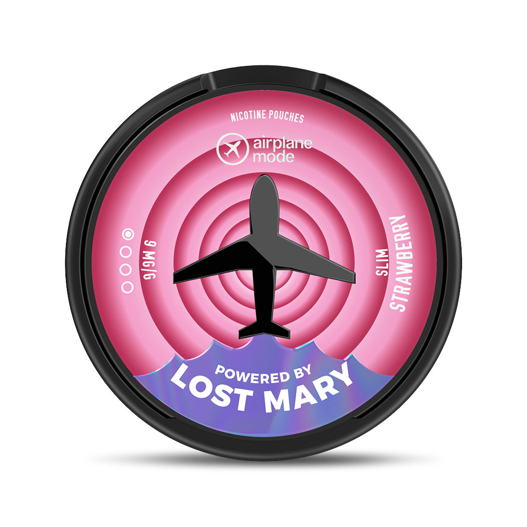 Airplane Mode Powered By Lost Mary Nicotine Pouch