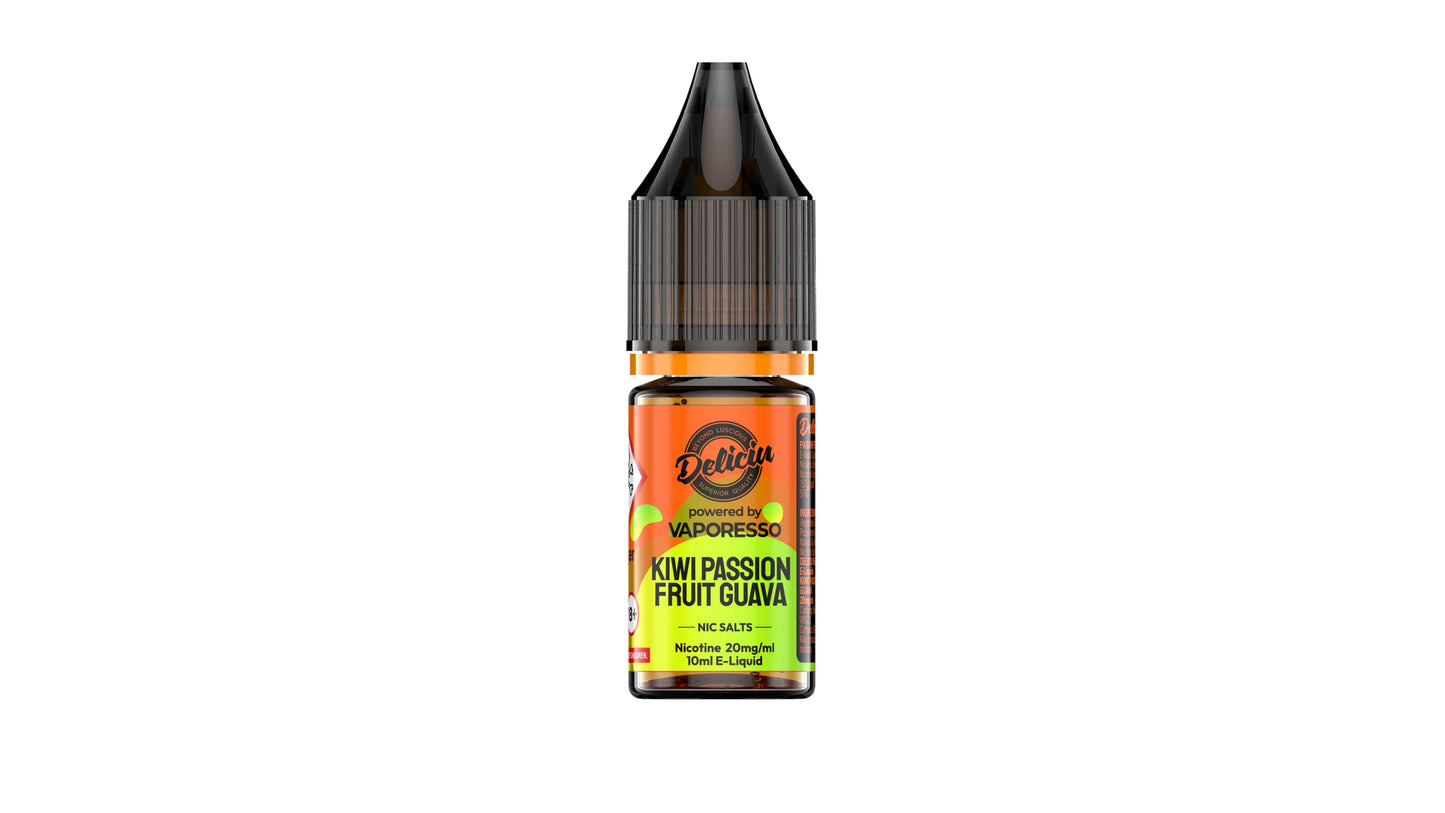 Vaporesso Deliciu V2 - Nic Salt - Kiwi Passionfruit Guava