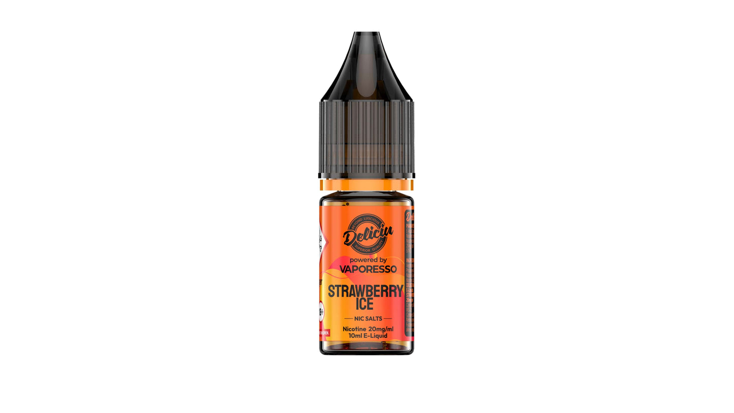 Vaporesso Deliciu V2 - Nic Salt - Strawberry Ice