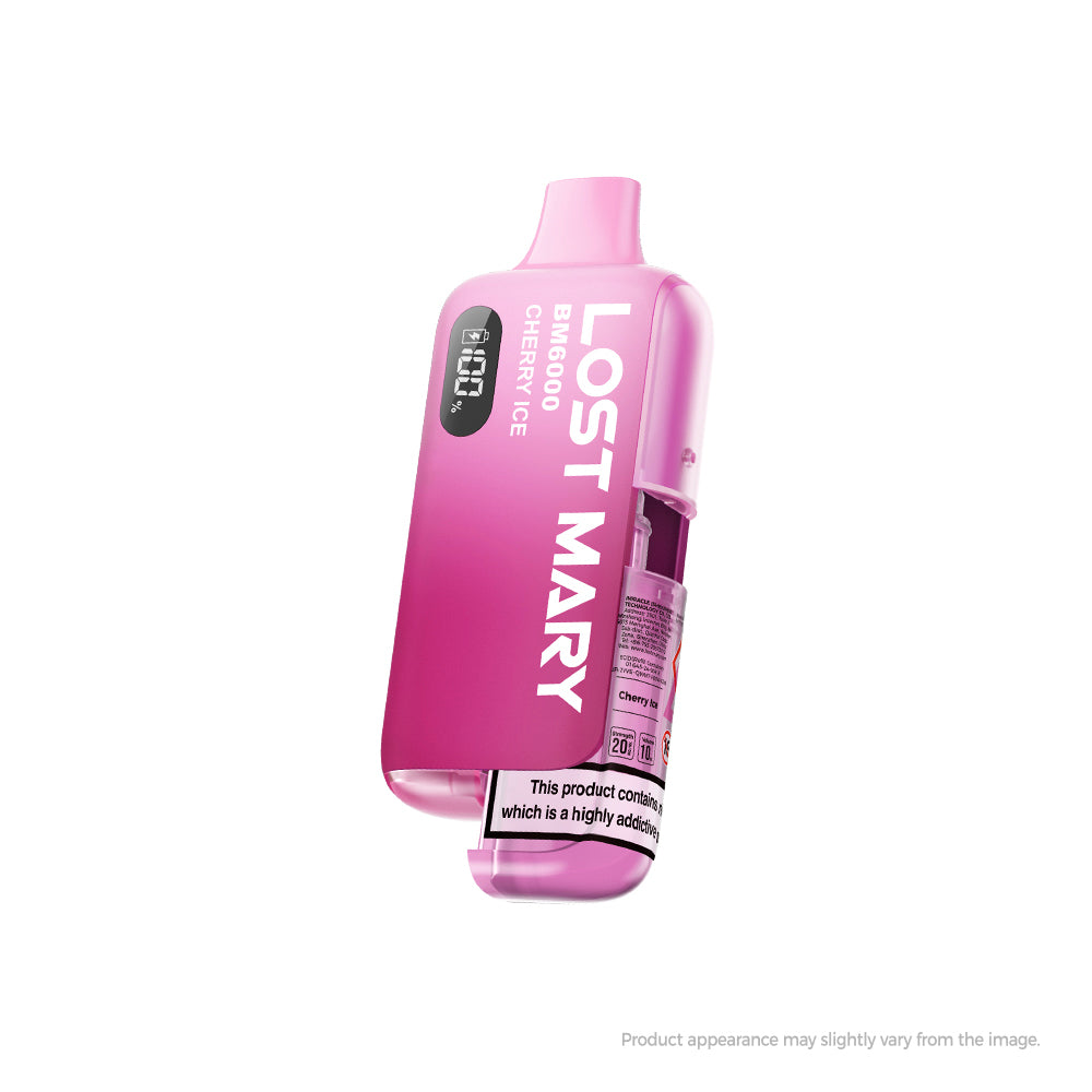 Lost Mary BM6000 Rechargeable Pod Kit - Cherry Ice