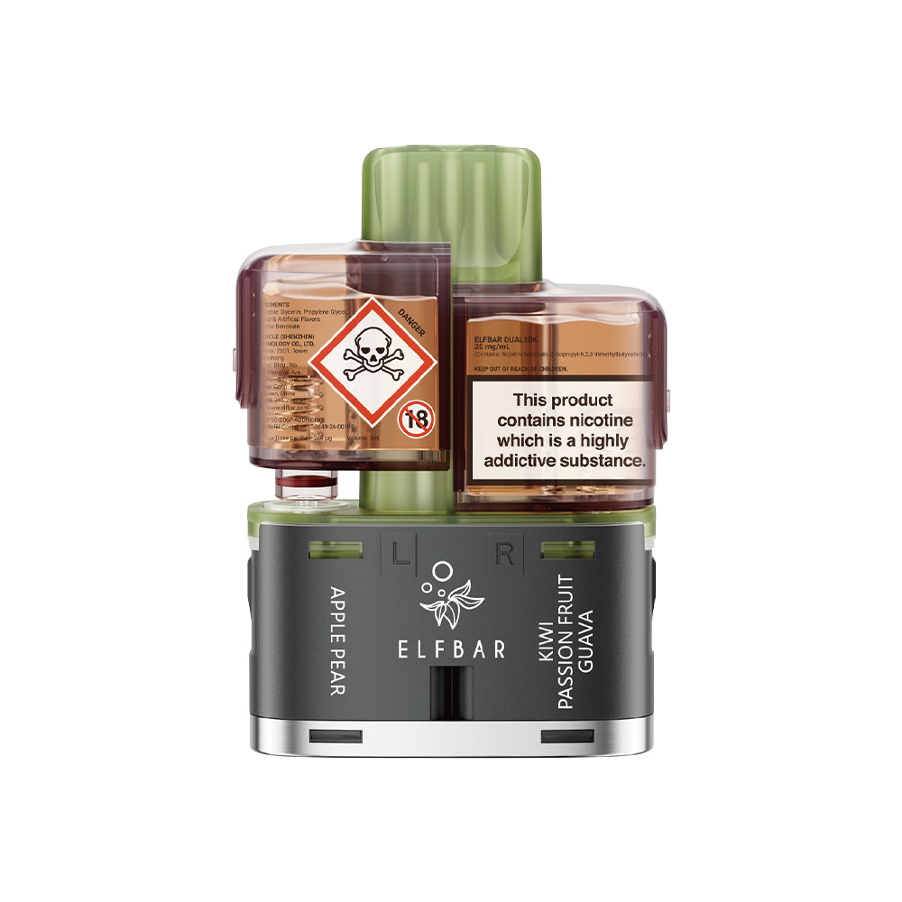 Elf Bar Dual 10K Pod & Refill - Fruity Edition