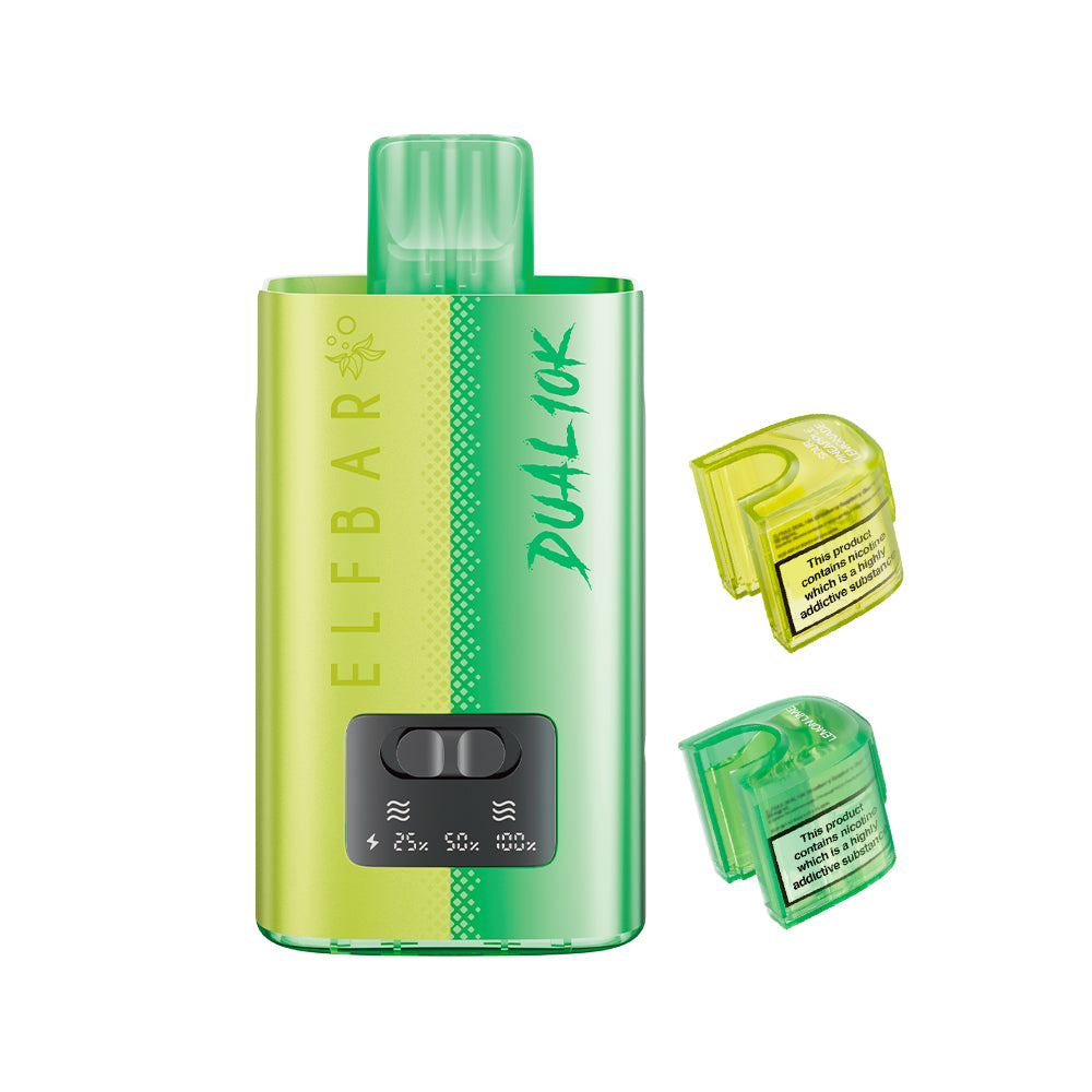 Elf Bar Dual 10K Pod Kit - Lemon Edition