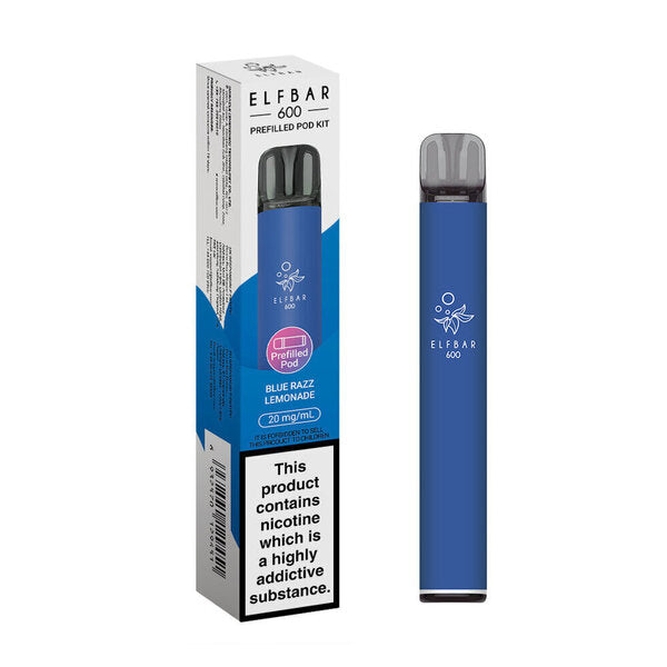 Elf Bar 600 Pre Filled Pod Kit - Blue Razz Lemonade