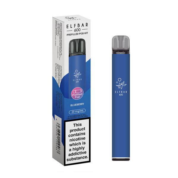 Elf Bar 600 Pre Filled Pod Kit - Blueberry