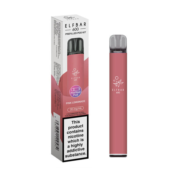 Elf Bar 600 Pre Filled Pod Kit - Pink Lemonade