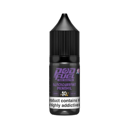 Pod Fuel - Nic Salt - Blackcurrant Menthol 
