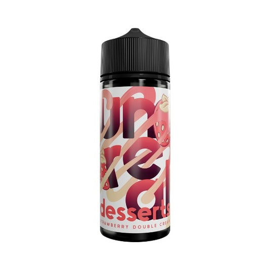 100ml - Desserts - Strawberry Double Cream