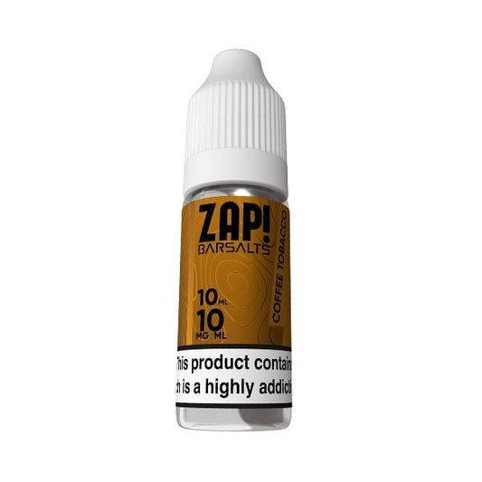 Zap Bar Salts - Nic Salt - Coffee Tobacco 