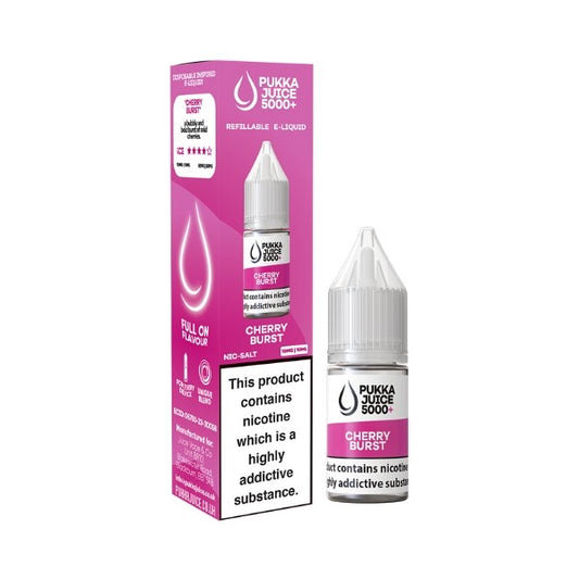 Pukka Juice 5000 - Nic Salt - Cherry Burst 