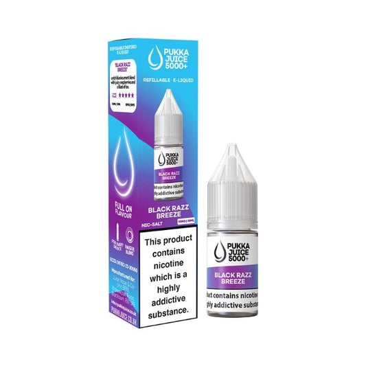 Pukka Juice 5000 - Nic Salt - Black Razz Breeze 