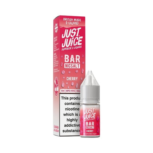 Just Juice Bar Range - Nic Salt - Cherry 