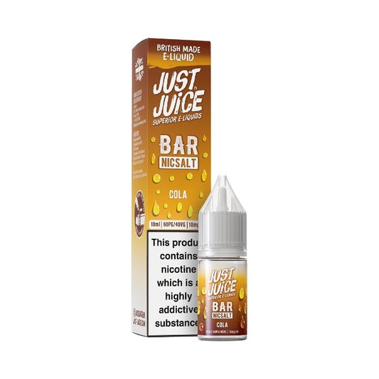 Just Juice Bar Range - Nic Salt - Cola 