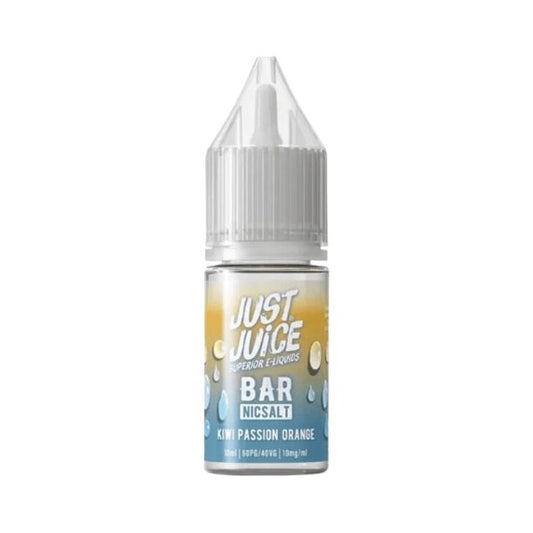 Just Juice Bar Range - Nic Salt - Kiwi Passion Orange 
