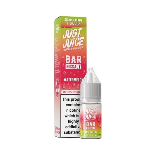 Just Juice Bar Range - Nic Salt - Watermelon 