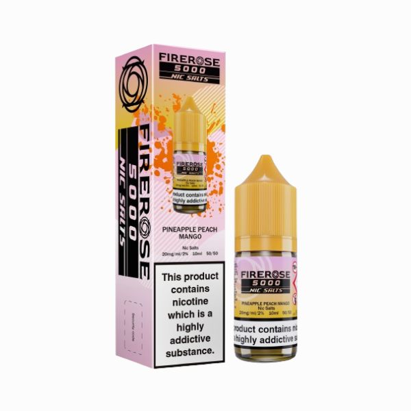 Elux Firerose 5000 - Nic Salt - Pineapple Peach Mango 