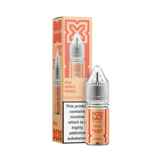 Pod Salt Nexus - Nic Salt - Fuji Apple Peach 