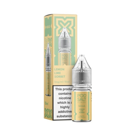 Pod Salt Nexus - Nic Salt - Lemon Lime Sorbet 