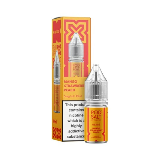 Pod Salt Nexus - Nic Salt - Mango Strawberry Peach 