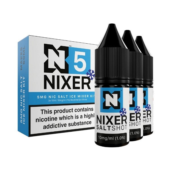 Nic Shot - Ice 5mg - 3 Pack