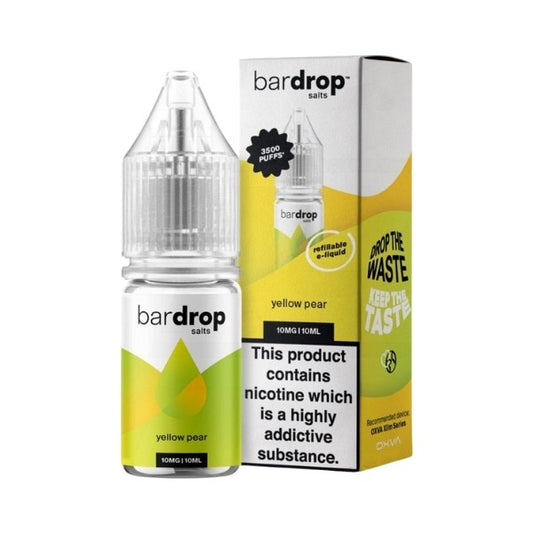 Bar Drop Salts - Nic Salt - Yellow Pear 