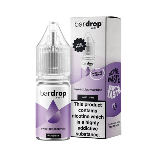 Bar Drop Salts - Nic Salt - Sweet Blackcurrant 