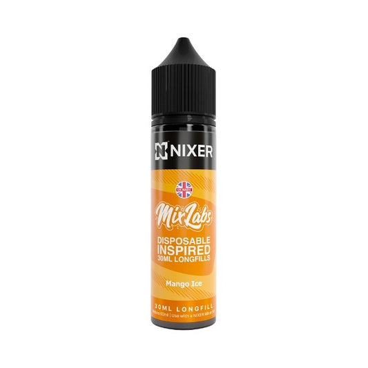 Nixer X Mix Labs -30ml - Mango Ice - Longfill