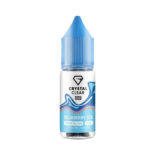 Crystal Clear Bar Salt - Nic Salt - Blueberry Ice 