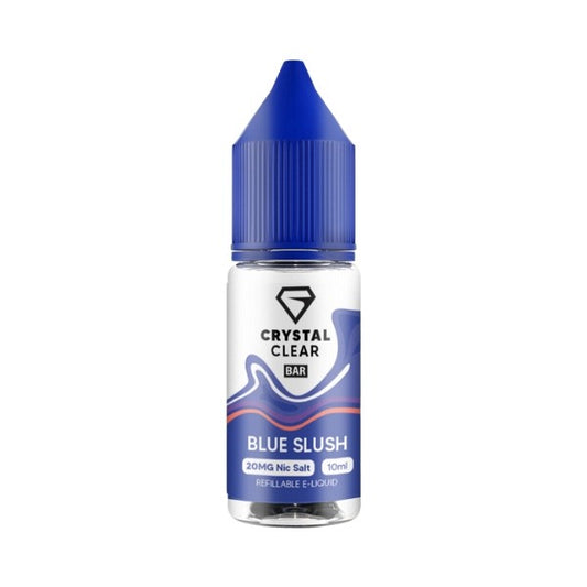 Crystal Clear Bar Salt - Nic Salt - Blue Slush 