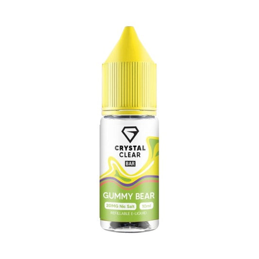 Crystal Clear Bar Salt - Nic Salt - Gummy Bear 