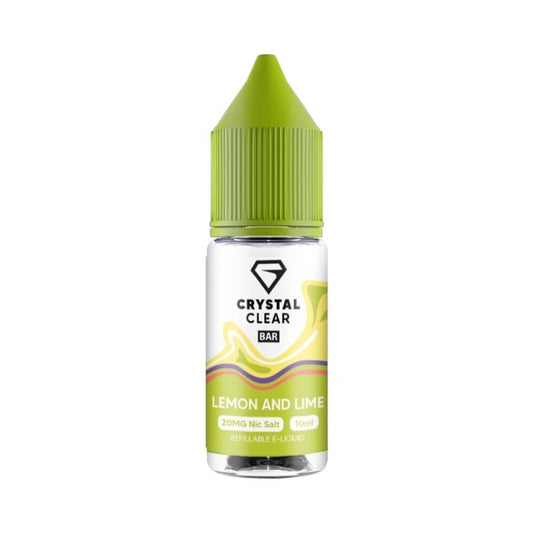Crystal Clear Bar Salt - Nic Salt - Lemon and Lime 