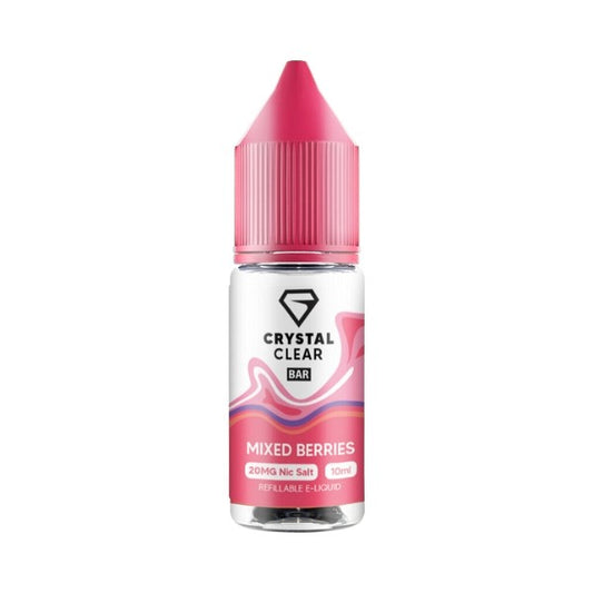Crystal Clear Bar Salt - Nic Salt - Mixed Berries 