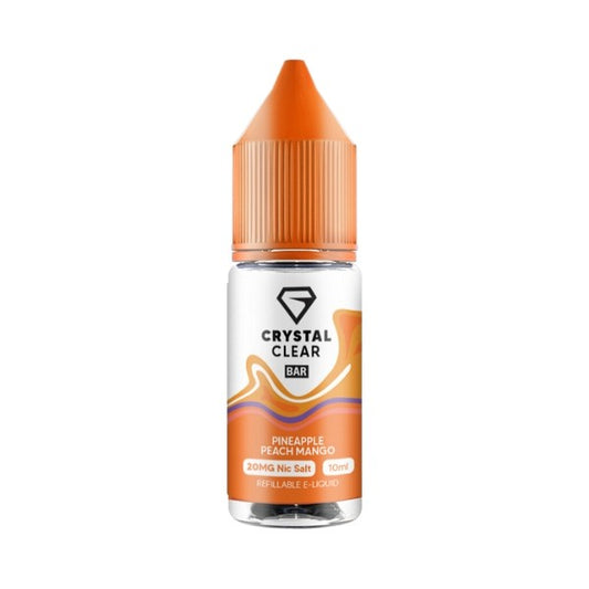 Crystal Clear Bar Salt - Nic Salt - Pineapple Peach Mango 