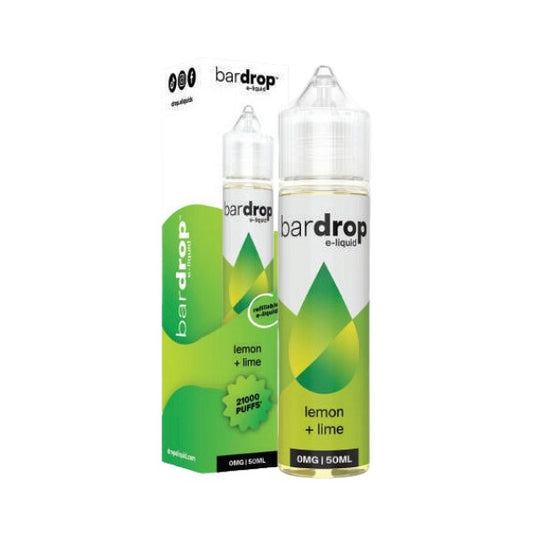 Bar Drop E-Liquid - 50ml - Lemon  Lime