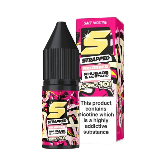Strapped Reloaded - Nic Salt - Rhubarb & Custard 