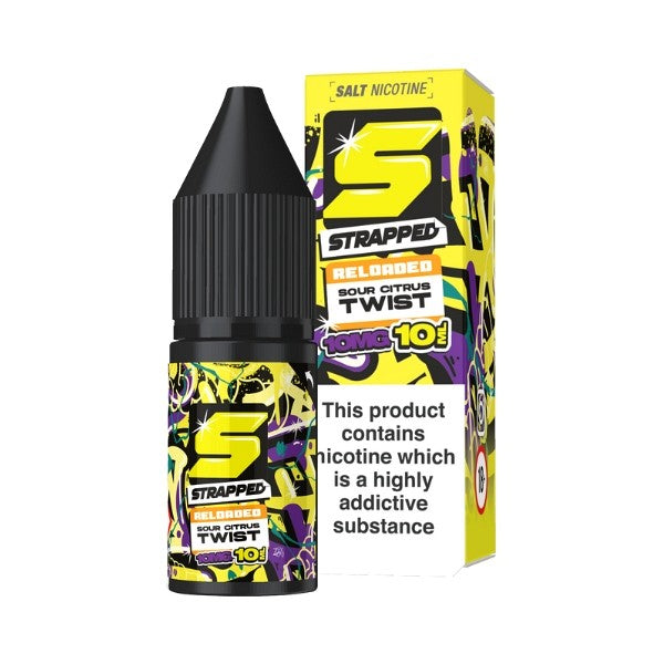 Strapped Reloaded - Nic Salt - Sour Citrus Twist 
