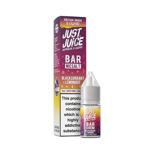 Just Juice Bar - Nic Salt - Blackcurrant Lemonade 