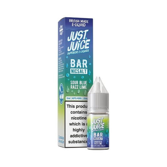 Just Juice Bar - Nic Salt - Sour Blue Razz Lime 