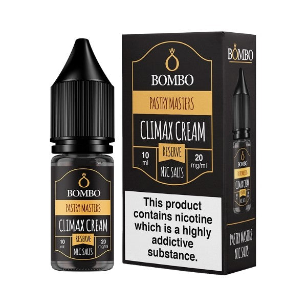Bombo Pastry Masters - Nic Salt - Climax Cream Reserve 